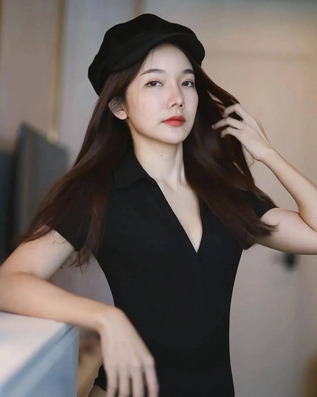 泰国女神nick，笑容甜美迷人的气质女神