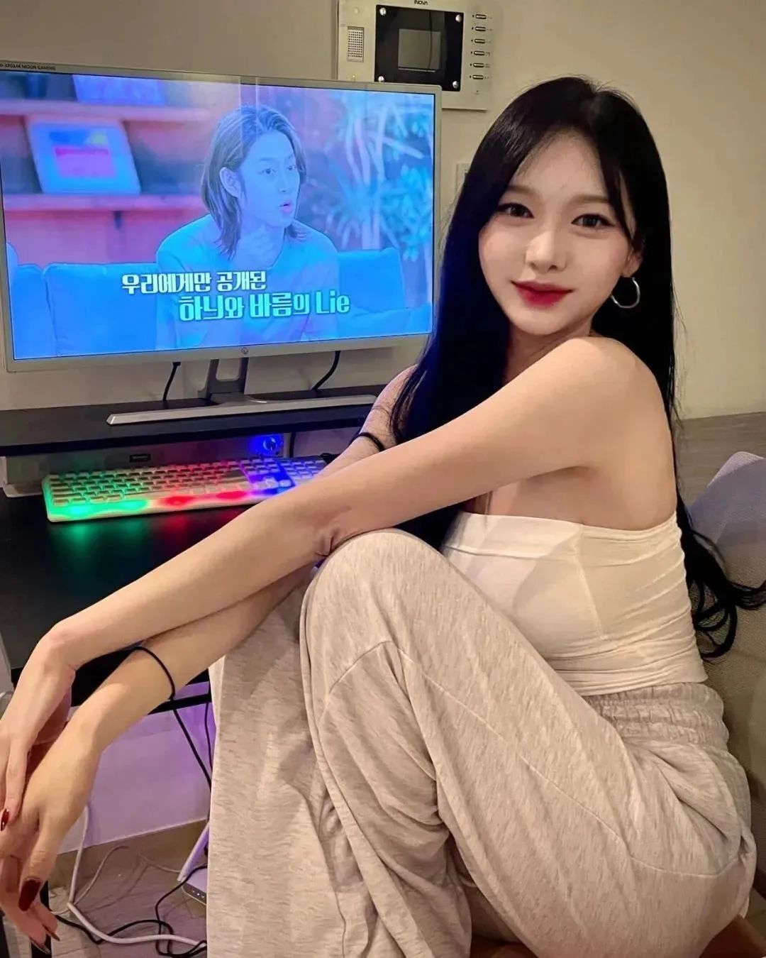 韩国网红guswl，辣度指数爆表的瑜珈女神