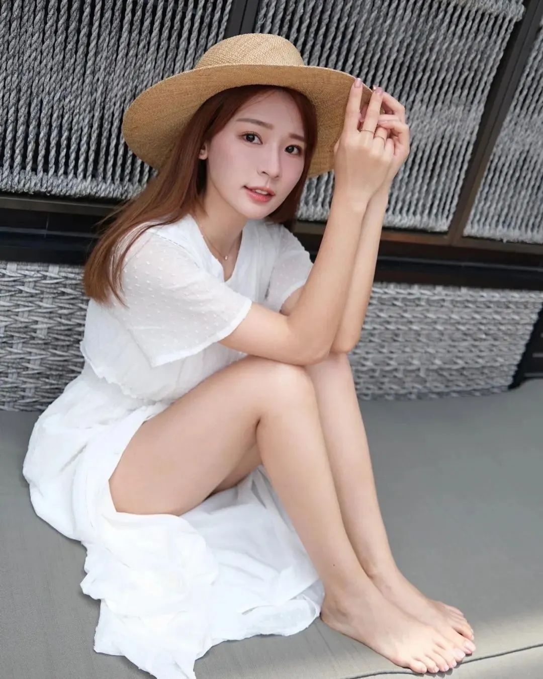 台湾网红林莎，甜美指度超标的元质美少女