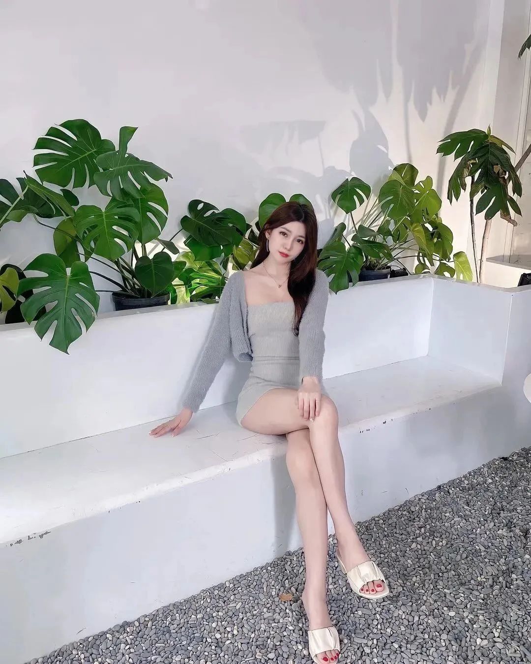 国产网红Vanessa，甜美又性感的气质女神