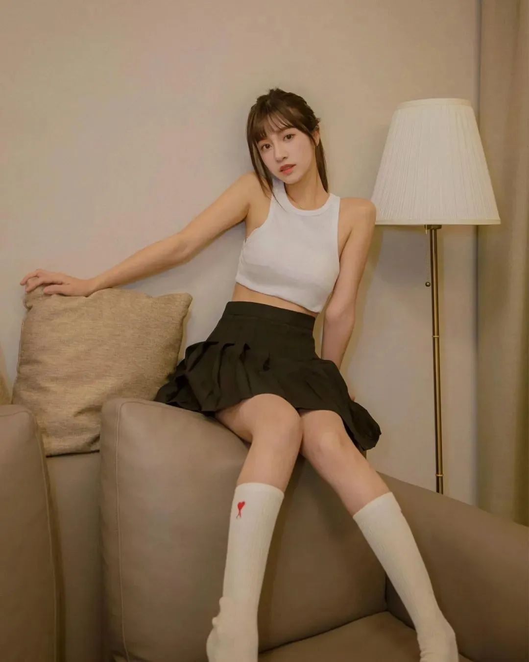台湾网红陈敬宣，清纯可爱的她，是多少人心目中的理想型女朋友