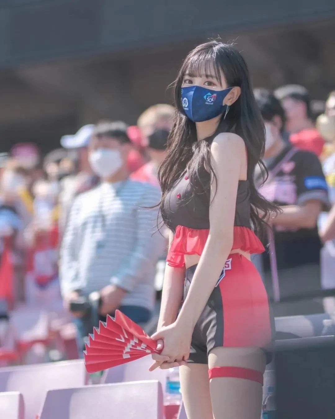 韩国网红李多惠，甜美可爱的啦啦队女神