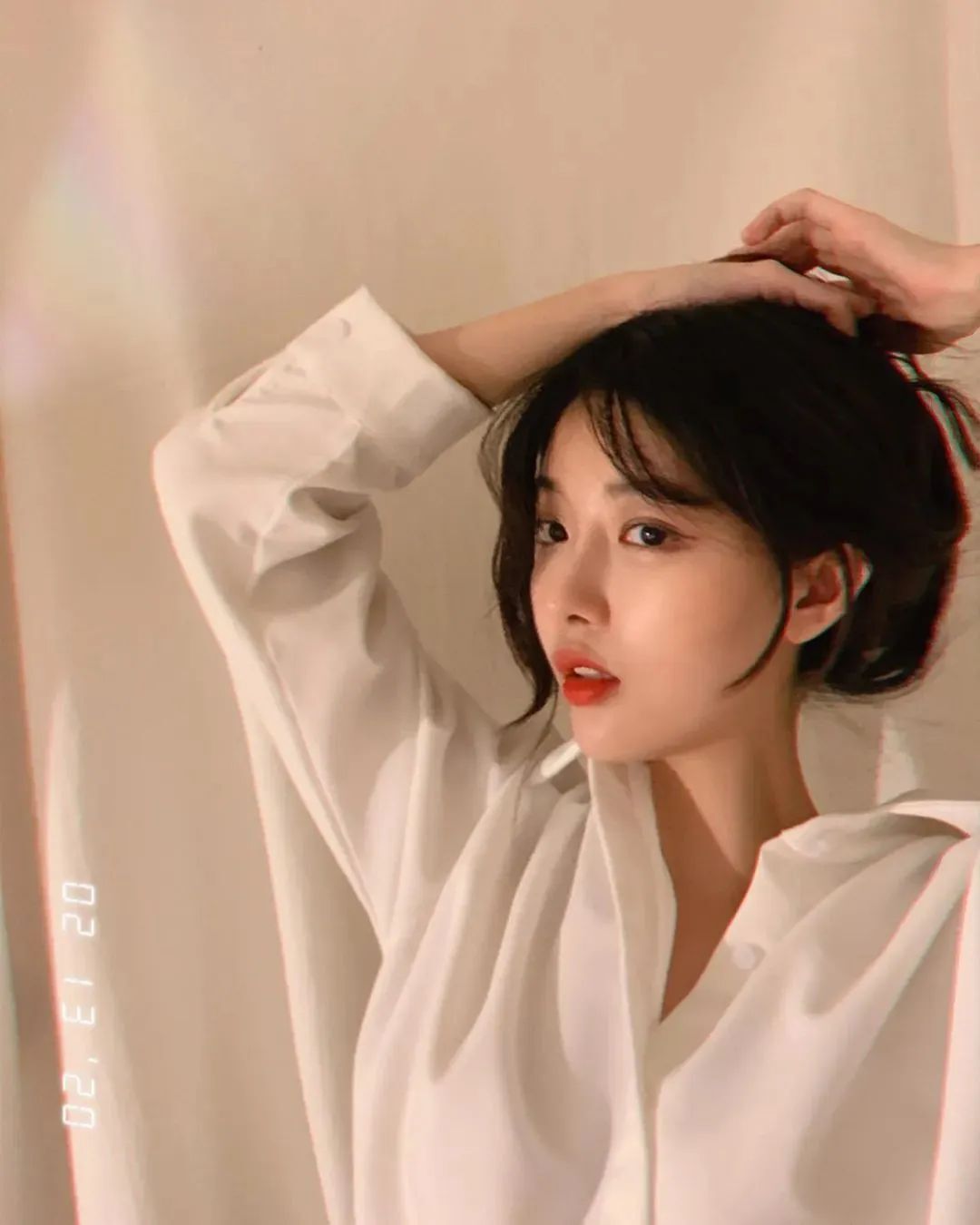 韩国网红nnin.lna，天生丽质的气质女神