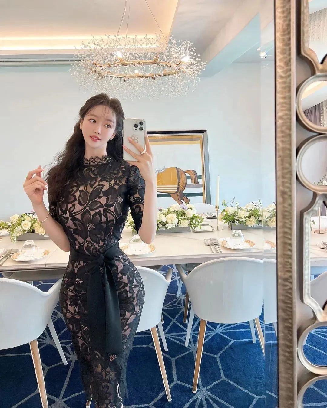 韩国网红yunjj，天生丽质的气质女神