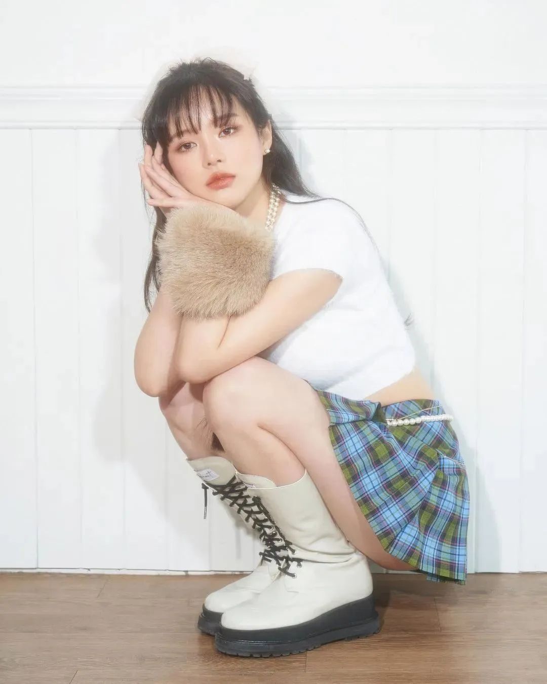 韩国网红金正炫，火辣性感的甜美系女神