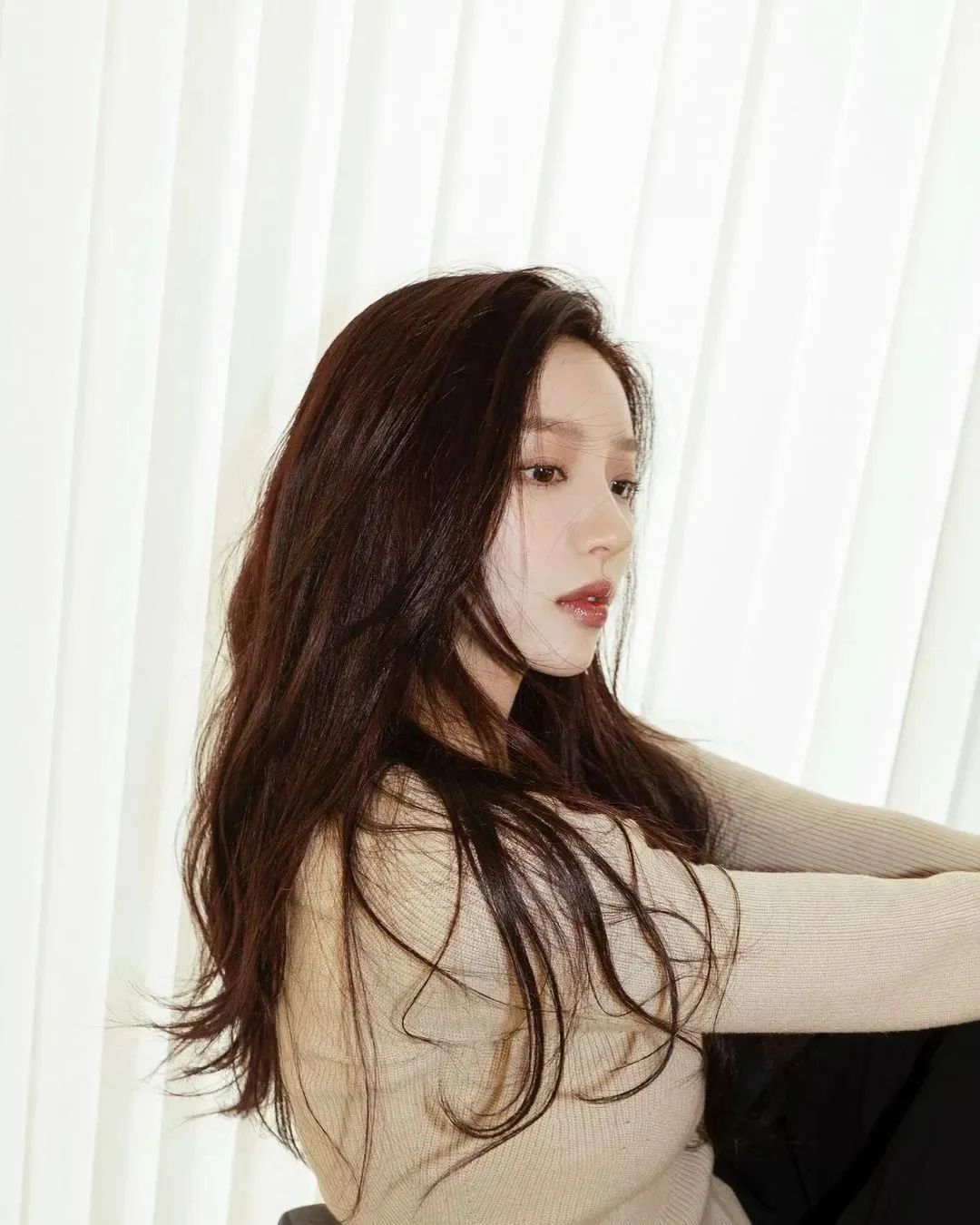韩国网红洪智允，集颜值和才华于一身的气质女神