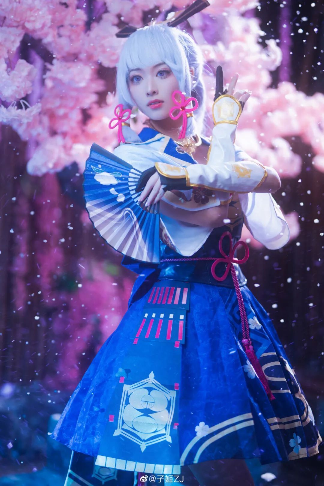 cosplay：原神-神里绫华