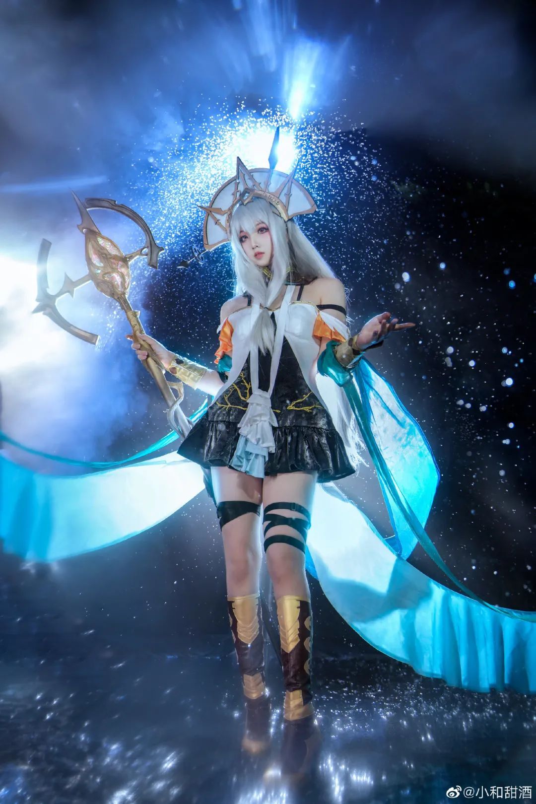 cosplay：【明日方舟】浊心斯卡蒂
