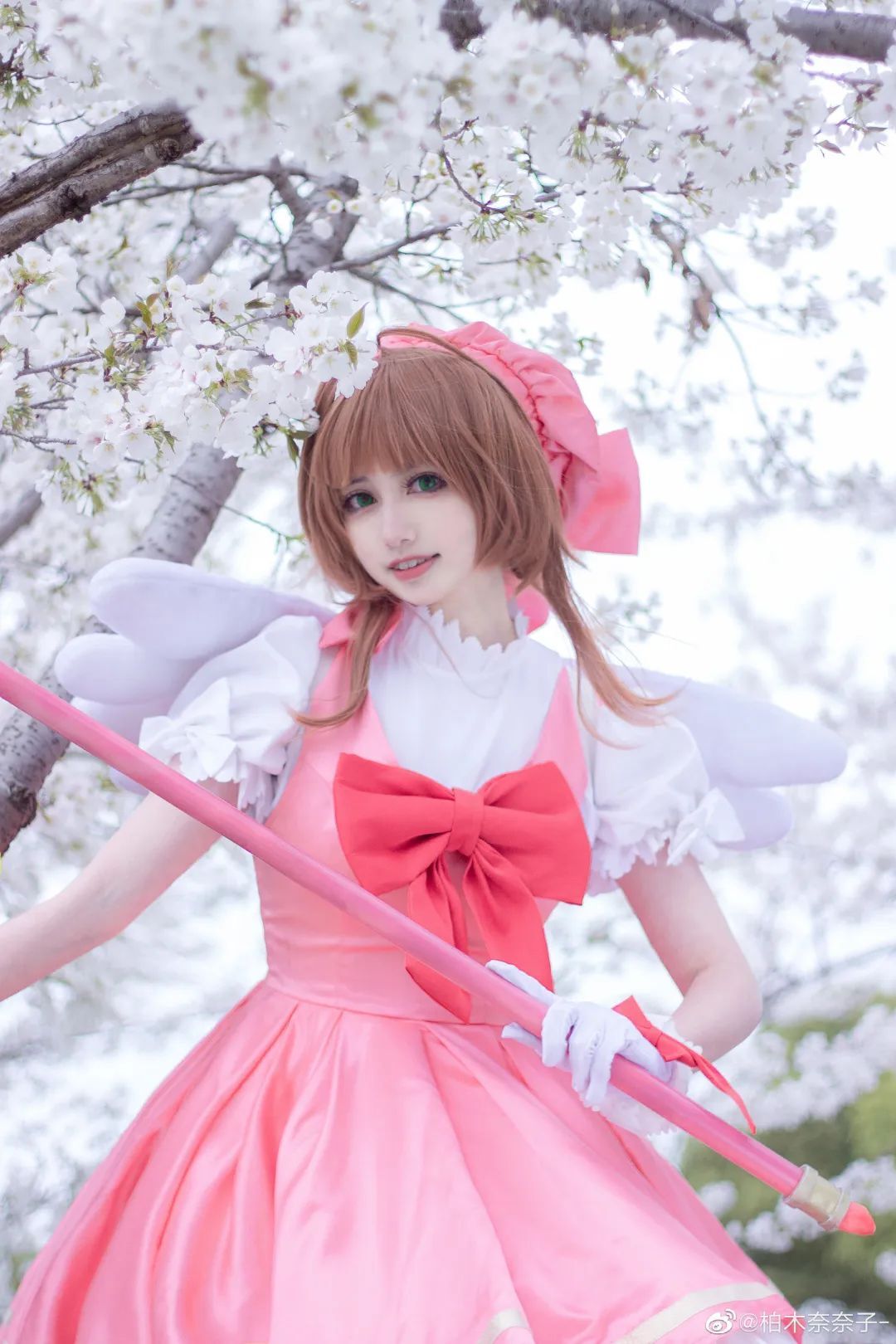 cosplay：【魔卡少女樱】木之本樱