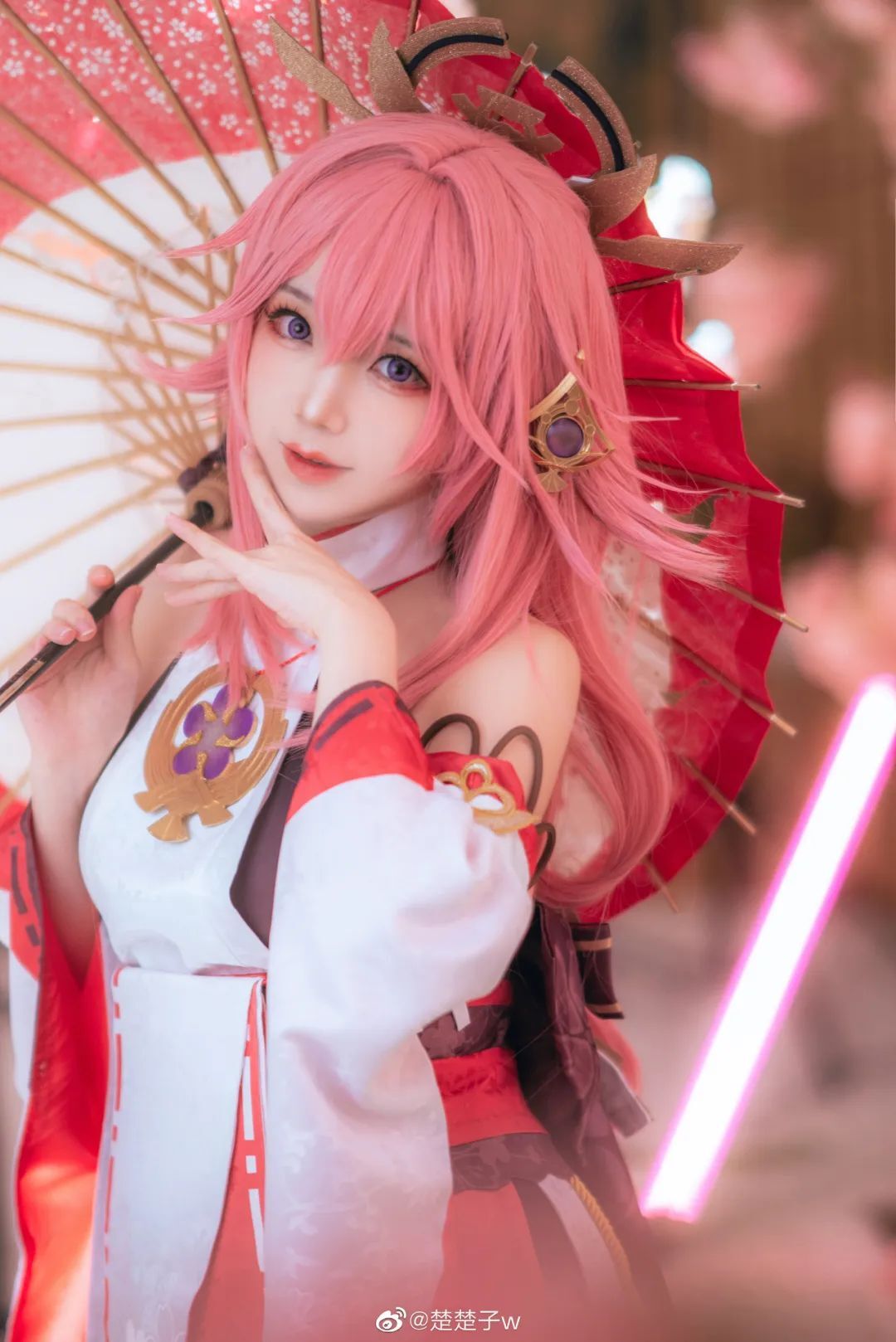 cosplay：【原神】八重神子