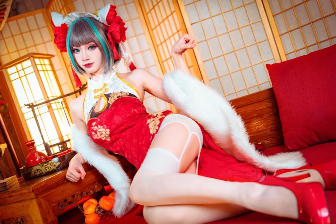 cosplay：【碧蓝航线】柴郡