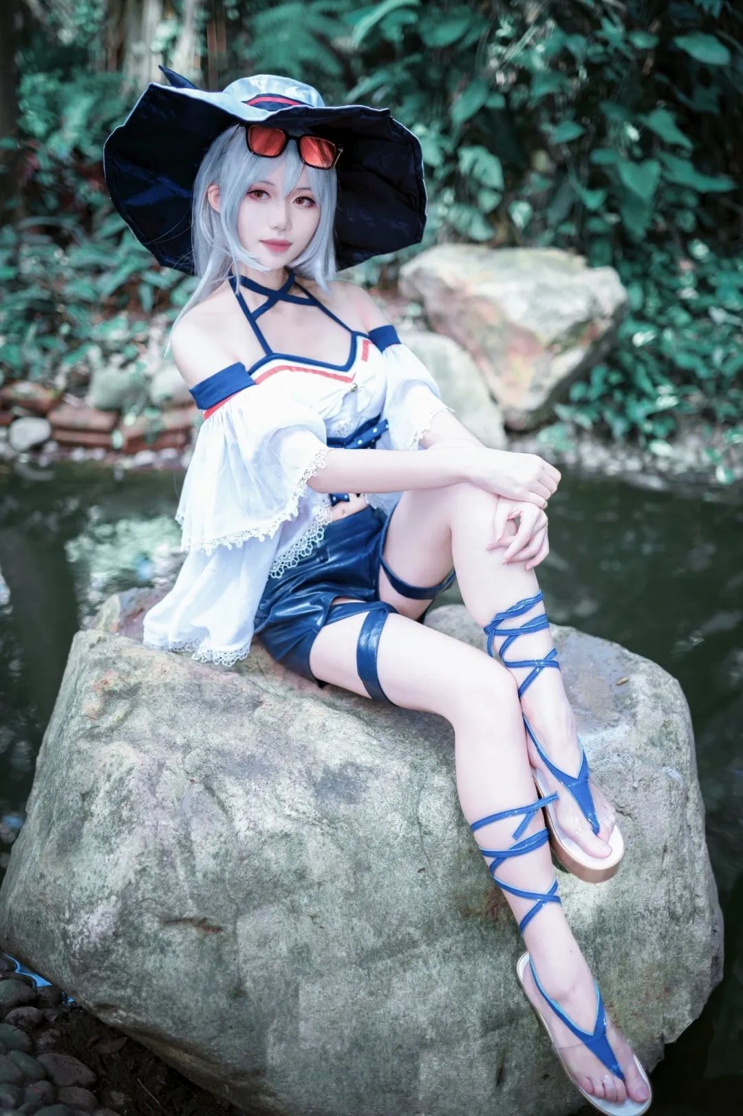 cosplay：明日方舟  斯卡蒂