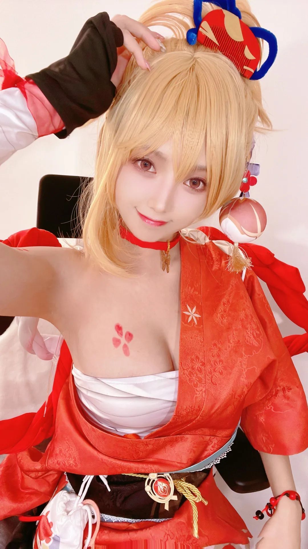 原神cos：男友视角刻晴，夜兰身材真顶级！小姨申鹤眼神太迷人了！
