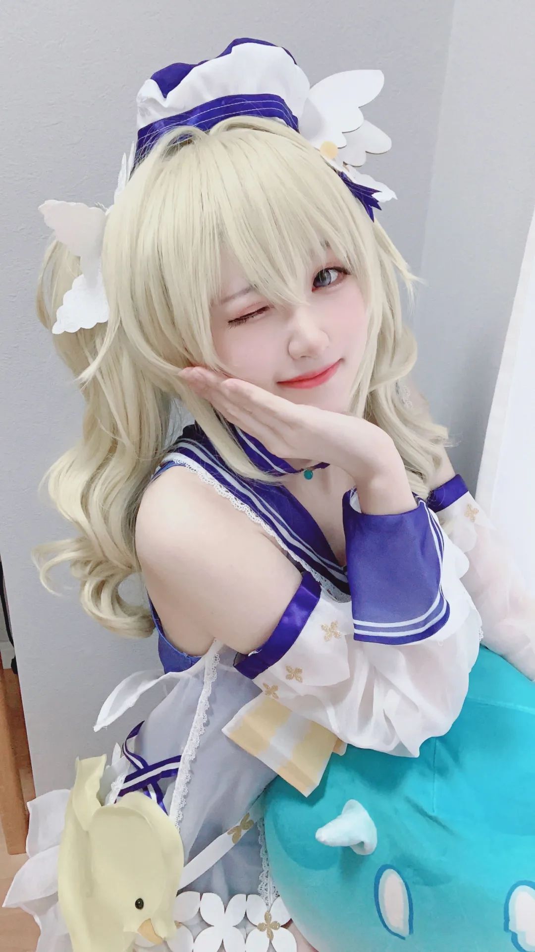原神cos：雷神胸口拔刀一脸呆萌！芭芭拉清纯甜美！八重神子也太幼了吧？