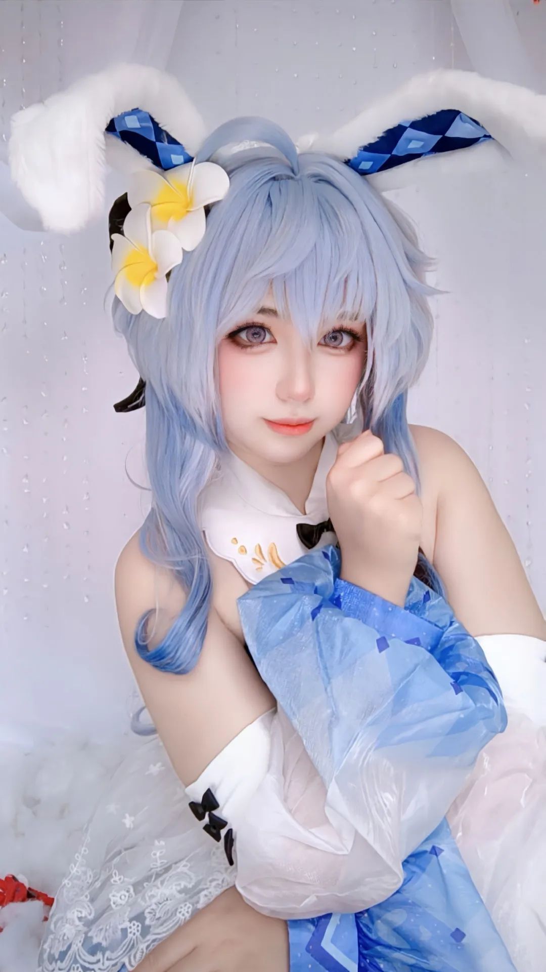 原神cos：白丝+旗袍，青花瓷甘雨美爆！归终太好看了，这不整个复活甲?老米你糊涂啊！