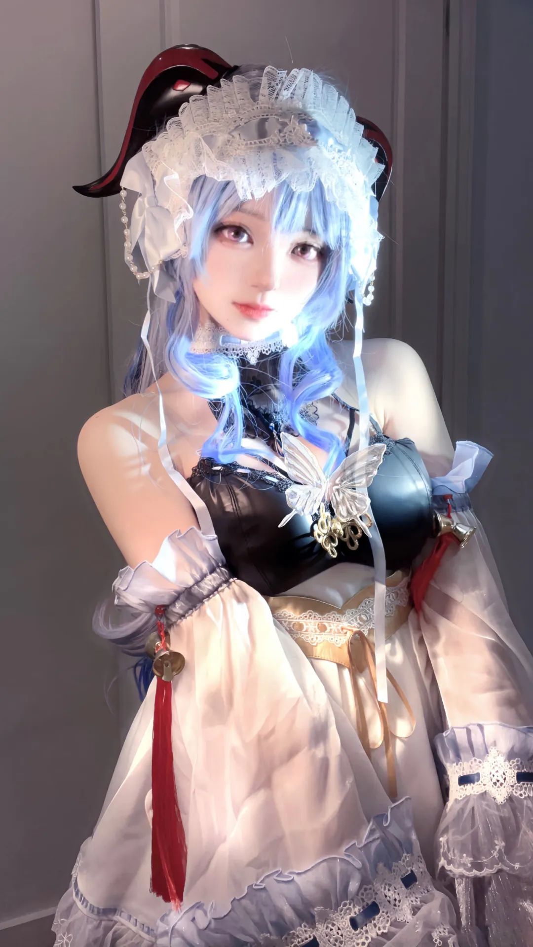 原神cos：JK绫华，白丝居家服甘雨太漂亮了！水手服胡桃俏皮十足！
