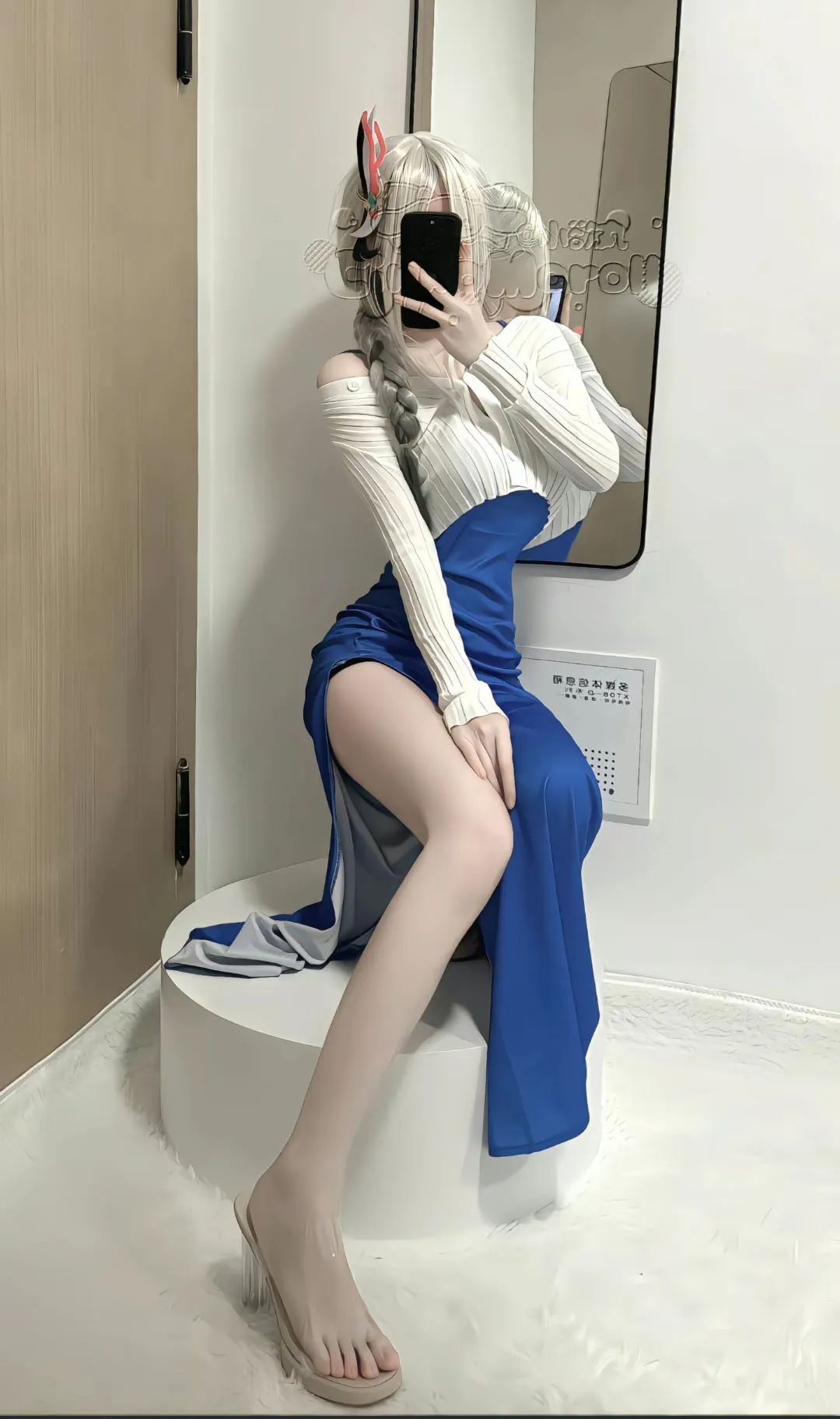原神cos：女仆装宵宫可爱爆了！赛车女郎申鹤，泳装草神，白色连衣裙神子太顶了！