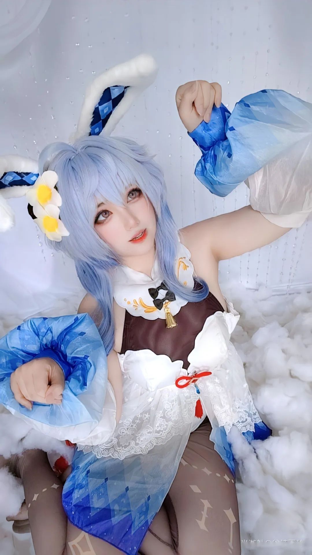 原神cos：OL制服装神子真绝了！兔女郎甘雨可爱爆了！花嫁刻晴让人狂喜！