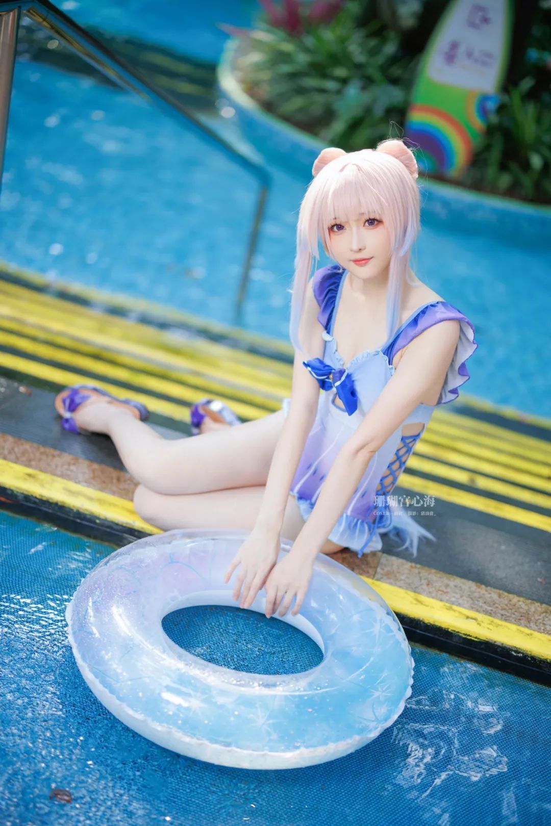 原神cos：申鹤心海夏日泳装太美了！雷神周本boss太顶了！甘雨3套新服装你喜欢吗？