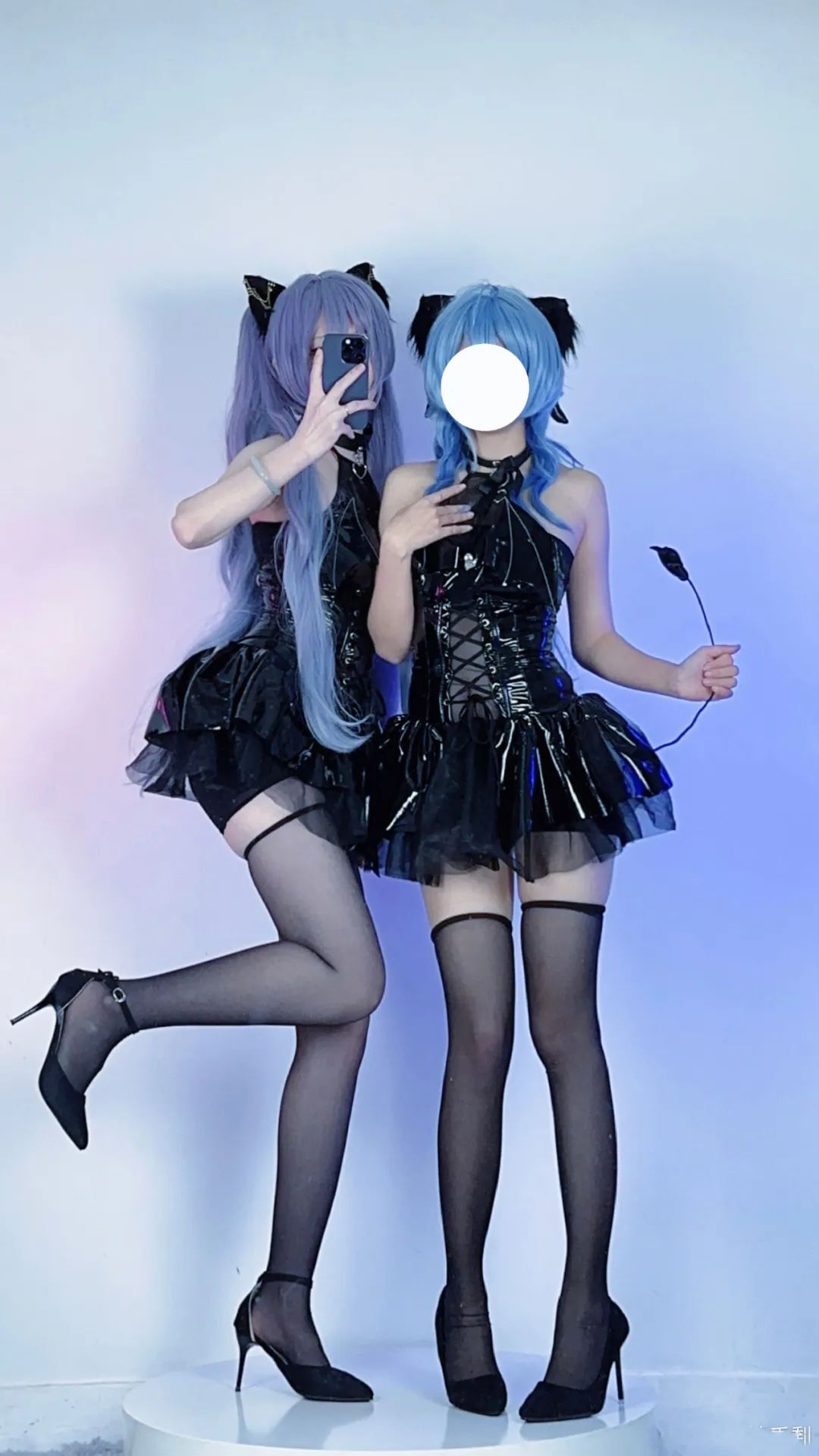 原神cos：黑丝+皮裤，甘雨让人狂喜！和服绫华，泳装刻晴，黑丝女仆水神太萌了！