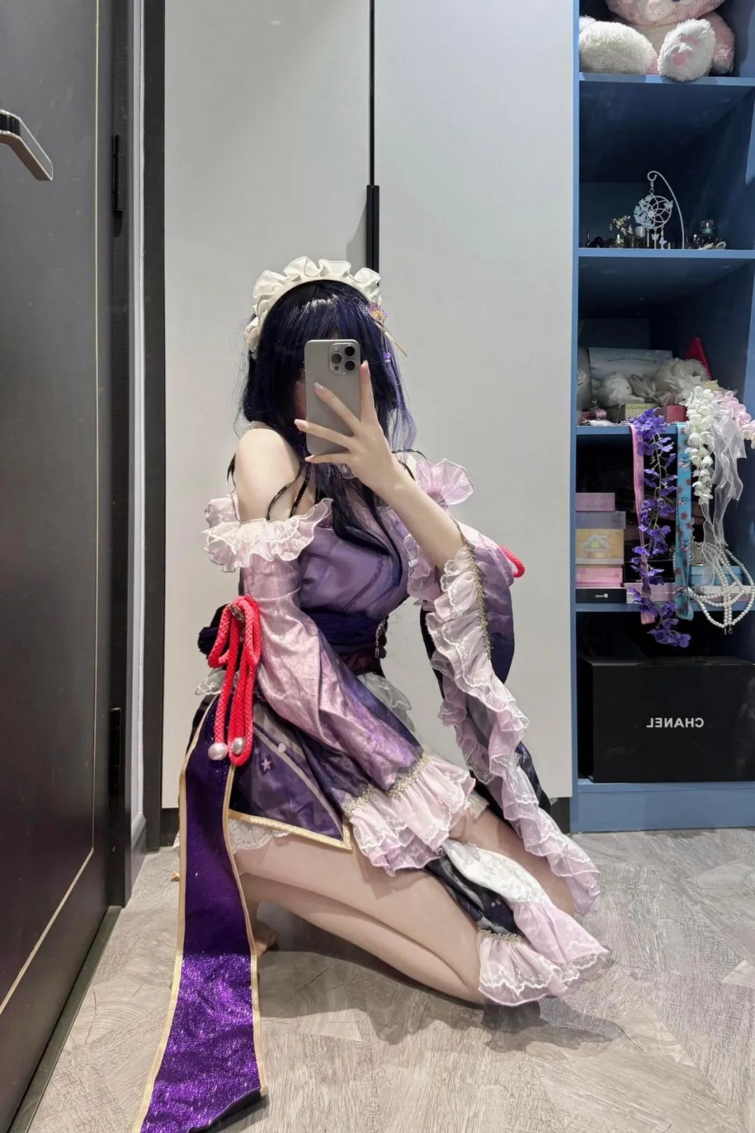 原神cos：女仆雷神让人狂喜！厨娘宵宫太可爱了，花嫁绫华，大草神太顶级了！