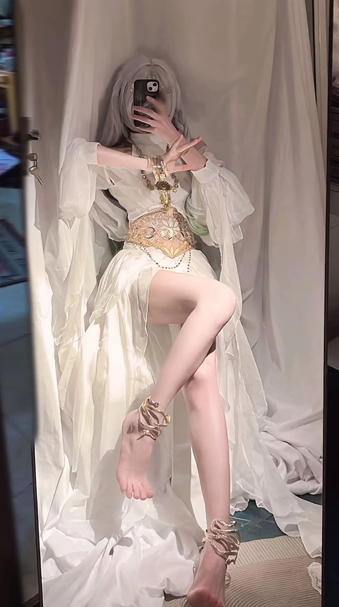 原神cos：雷神顶级制服！申鹤毛衣太成熟了！女仆神子让人狂喜！大草神新服装太美了！