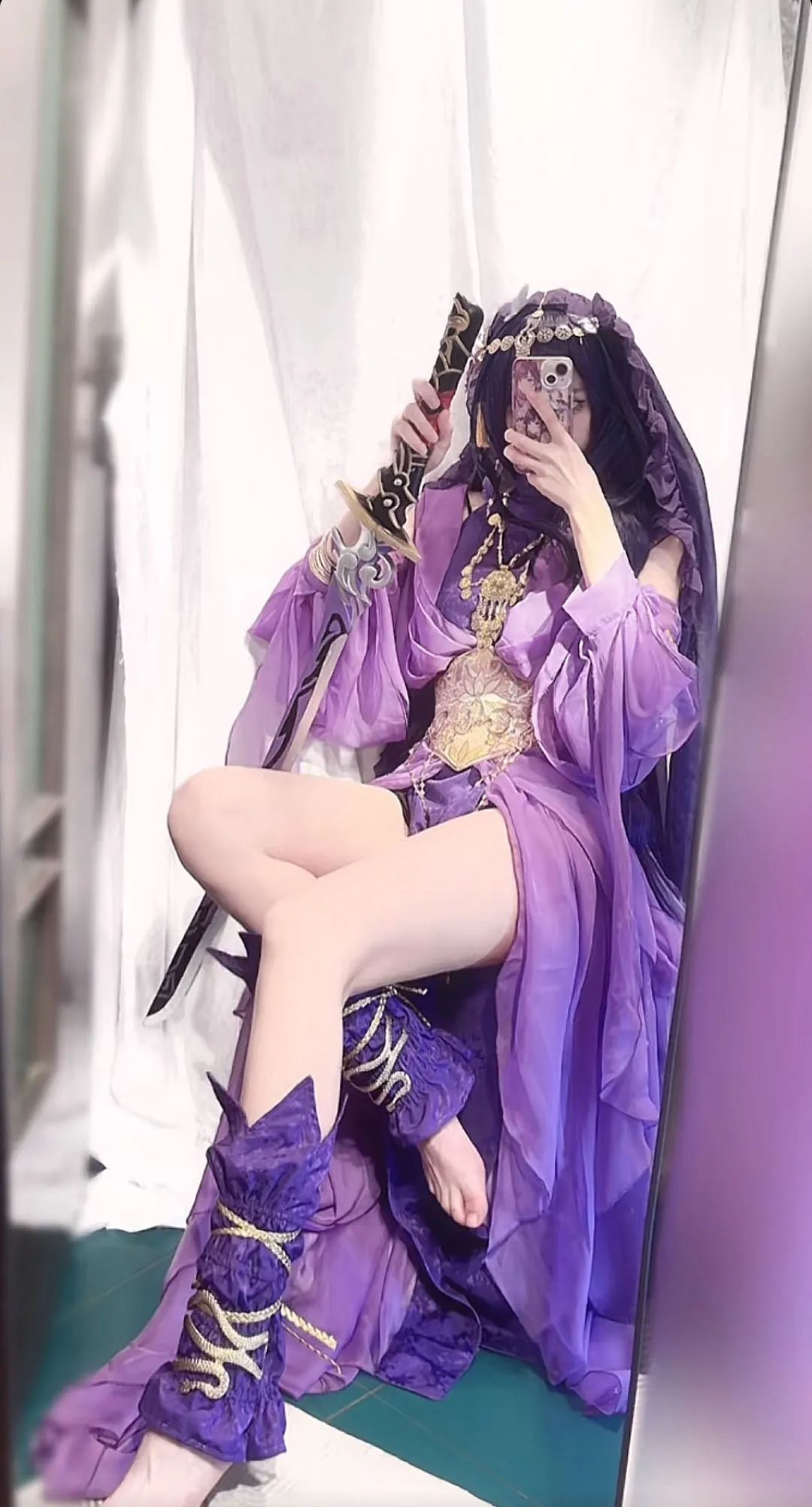 原神cos：西域舞娘雷神太美了！女仆甘雨，绮良良新服装，申鹤小厨娘让人狂喜！