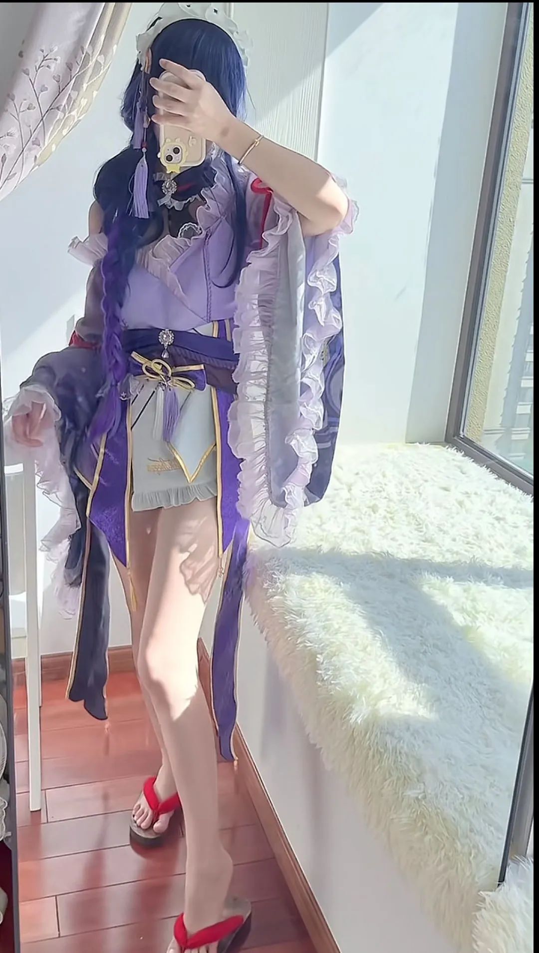 原神cos：白丝+和服，绫华太美了！兔女郎心海，女仆雷神让人狂喜！白丝连衣裙神子太顶了！