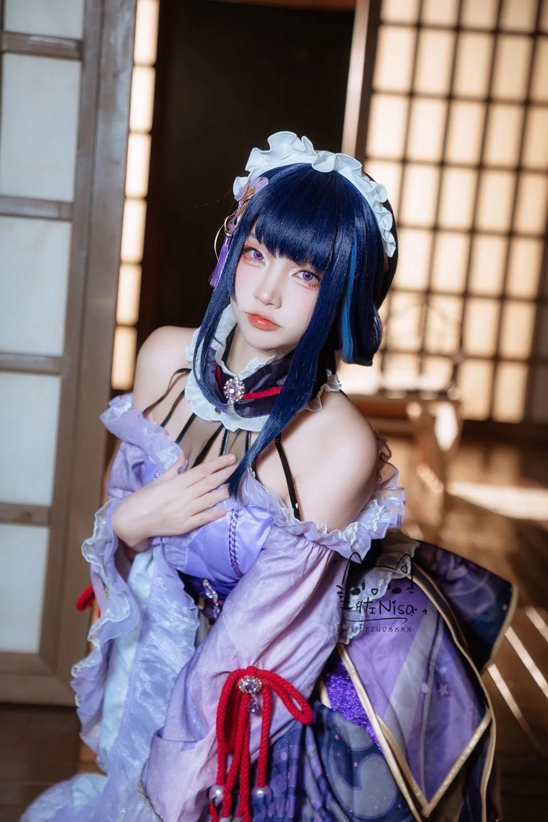 原神cos：白丝+兔女郎，心海太萌了！泳装妮露，雷神女仆，旗袍甘雨，红色旗袍申鹤太顶了！