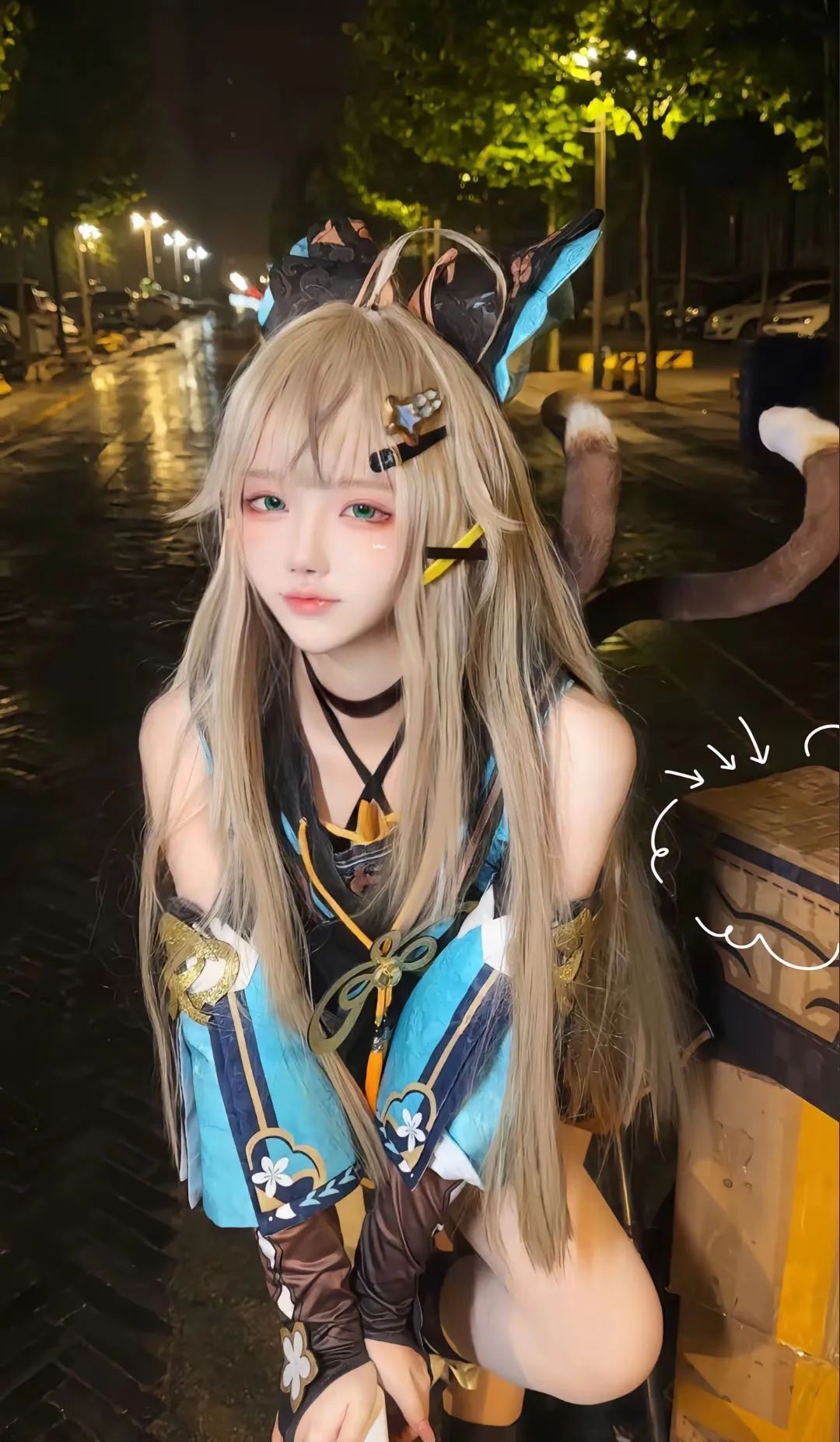 原神cos：校服宵宫太清纯了！黑丝旗袍申鹤御出新高度！女仆甘雨，刻晴笑容超甜！