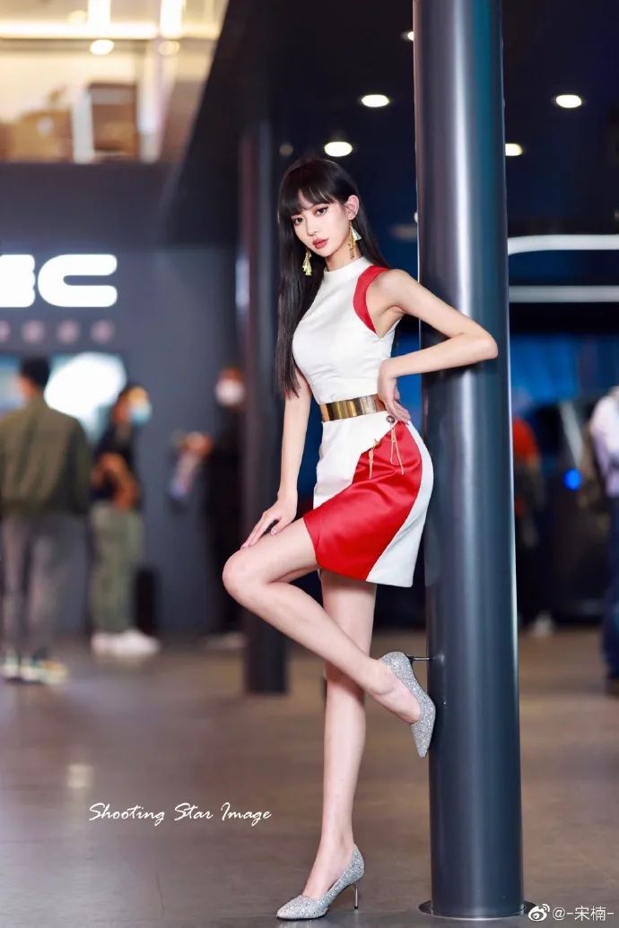 最美“车模”宋楠小姐姐，车模界颜值天花板