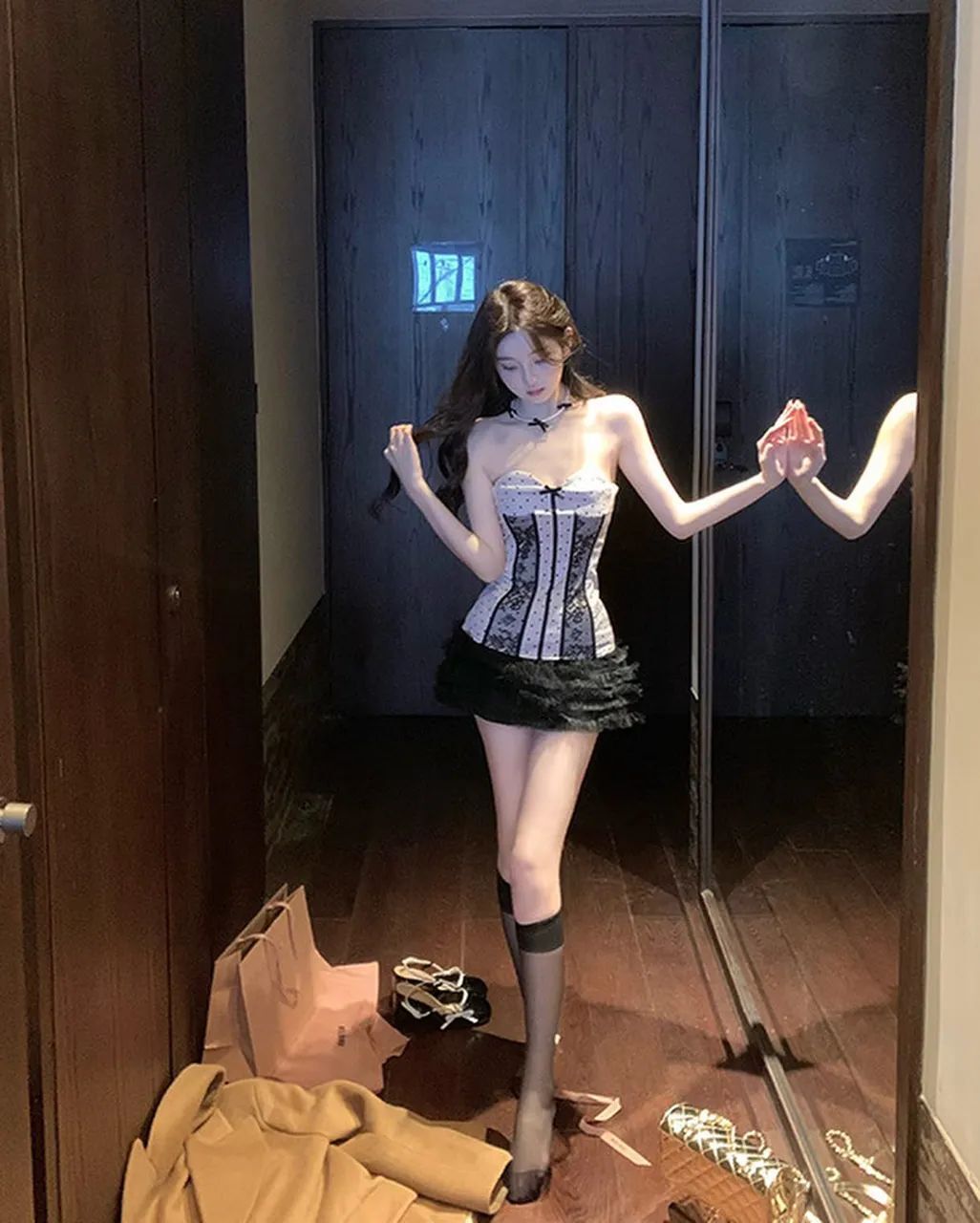 这腿好看嘛