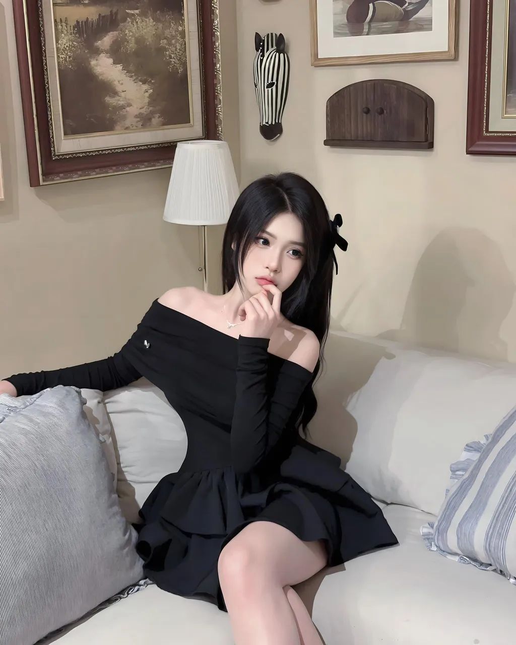 甜美淑女写真