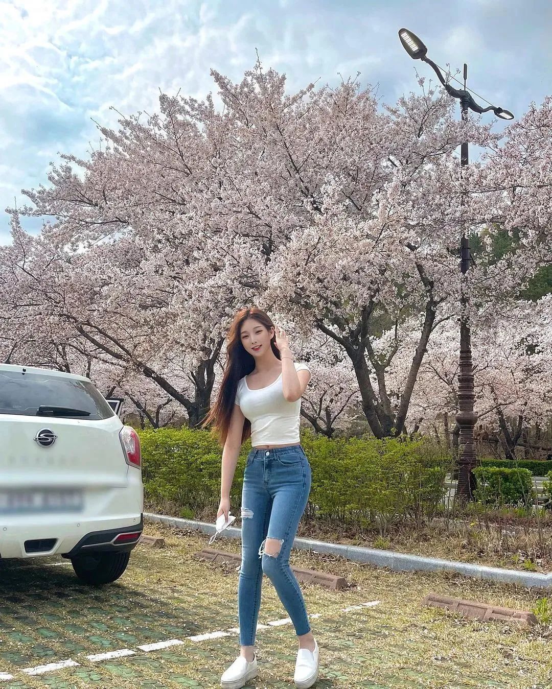 武韩京，又甜又美的韩国网红美女主播