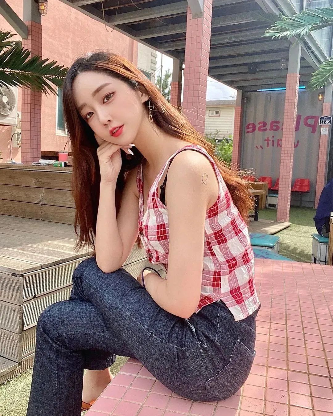 韩国网红Seul，又甜又美的气质女神