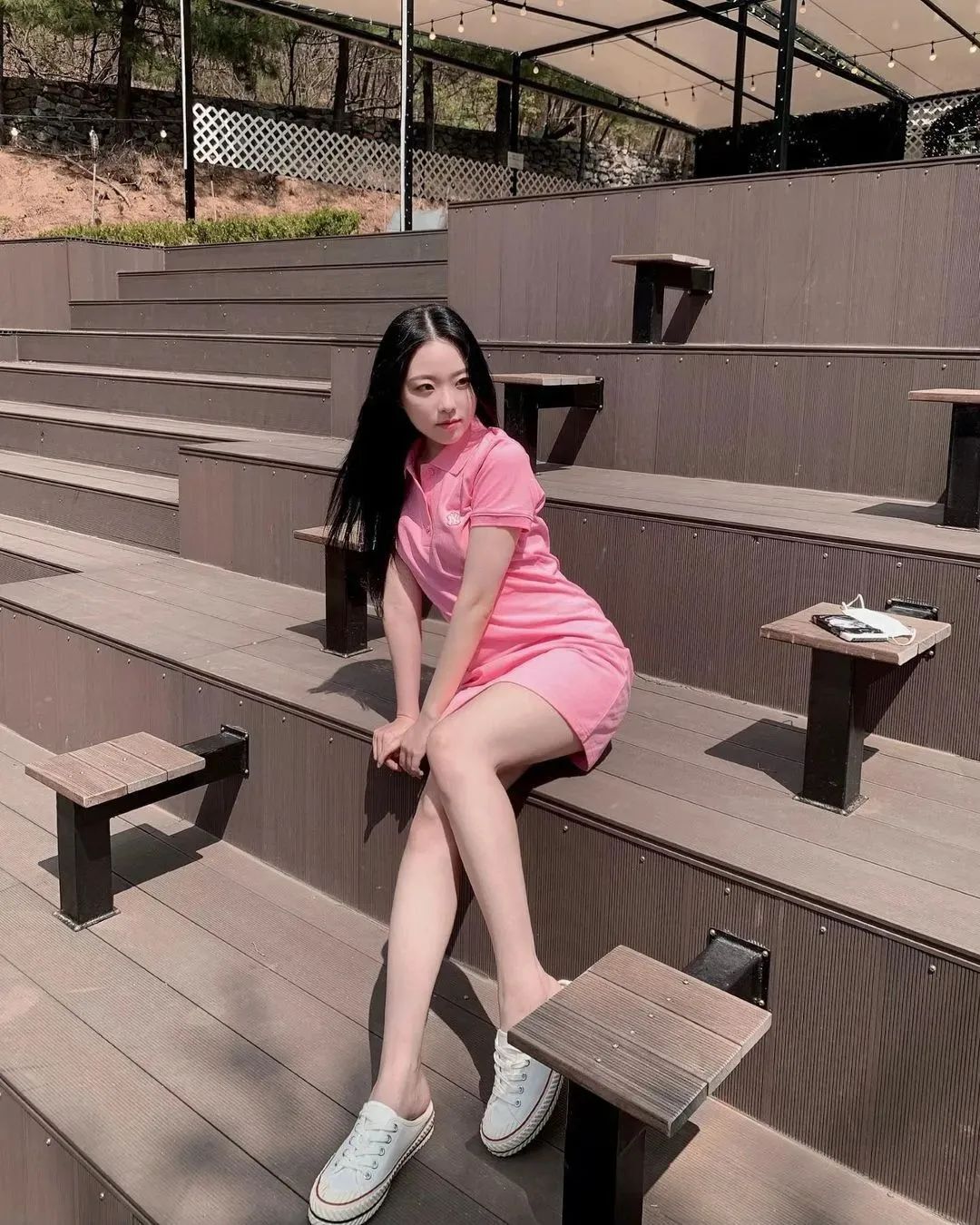 韩国网红DAIN，气质清新脱俗的甜美女神