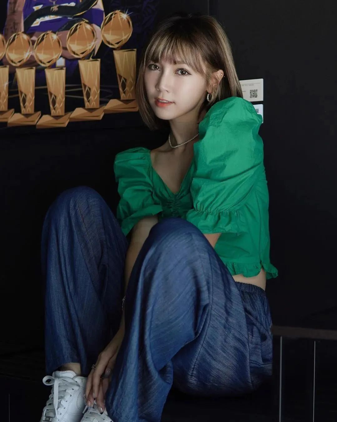 苏云钰，甜美可人的啦啦队女神