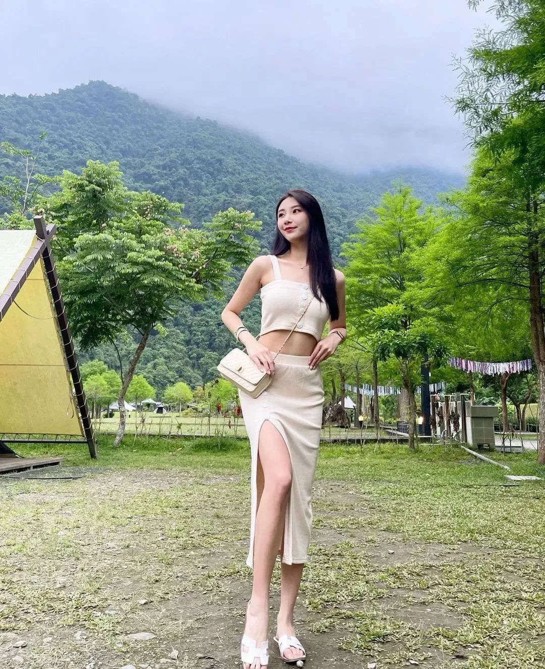 林宛璇，甜美火辣的“电豹女神”