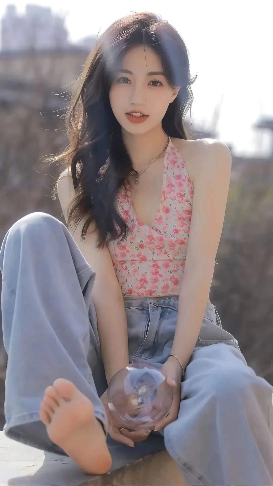韩宜潼，网红美女的颜值女神“天花板”
