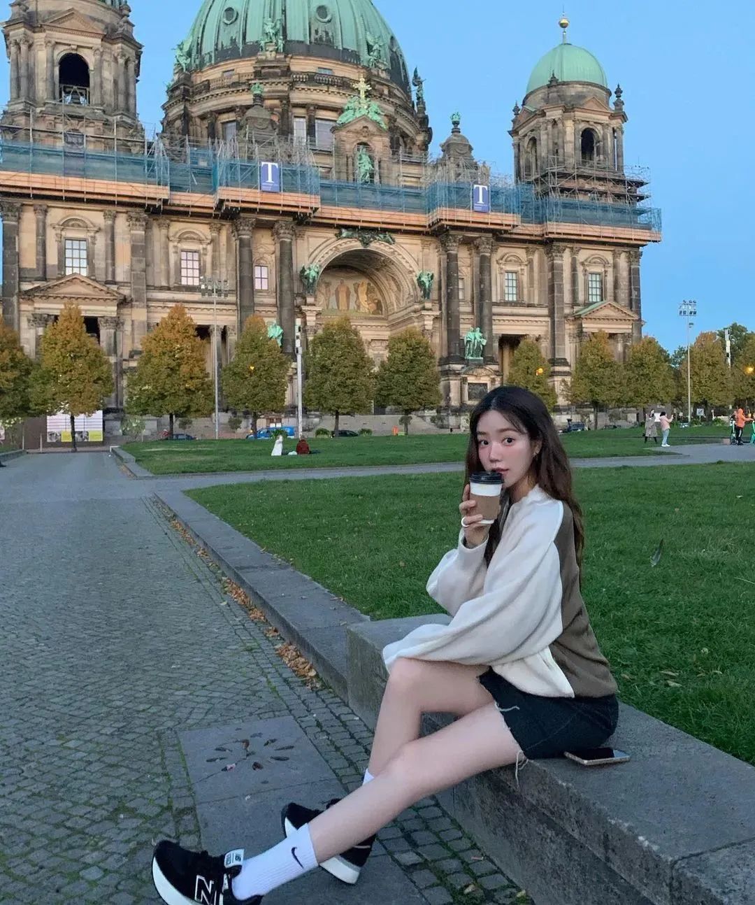韩国网红yenoj，清纯靓丽的美女留学生