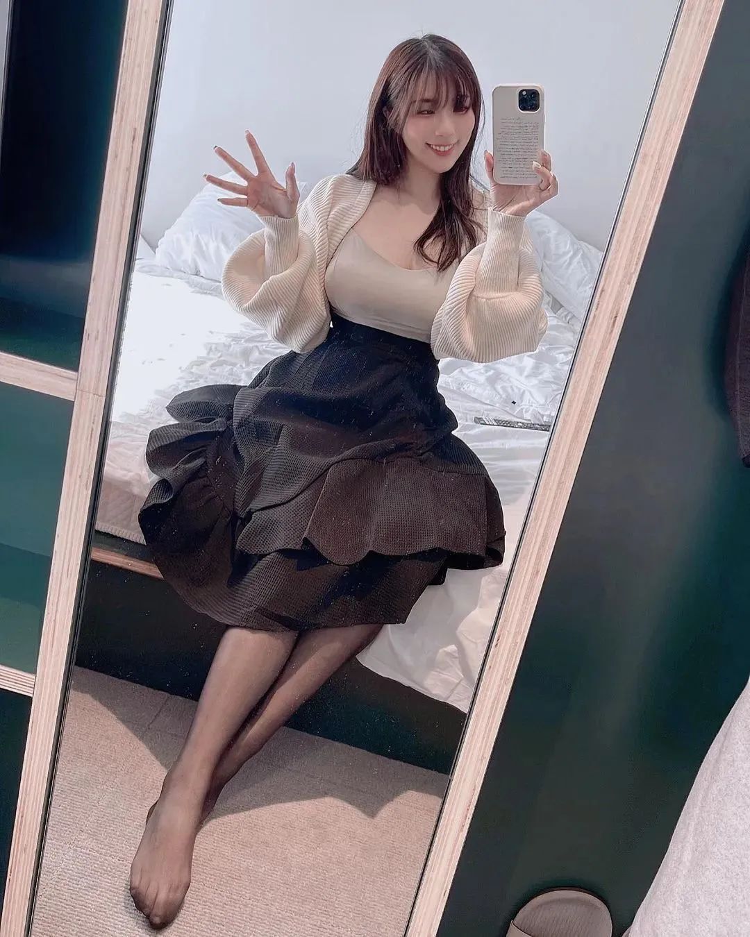 台湾网红小墨，才貌双全的美女主播