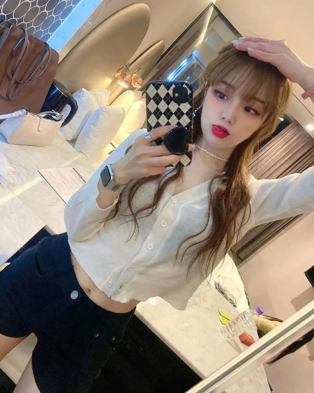 韩国网红duckzzi，可爱又性感的甜美系女神