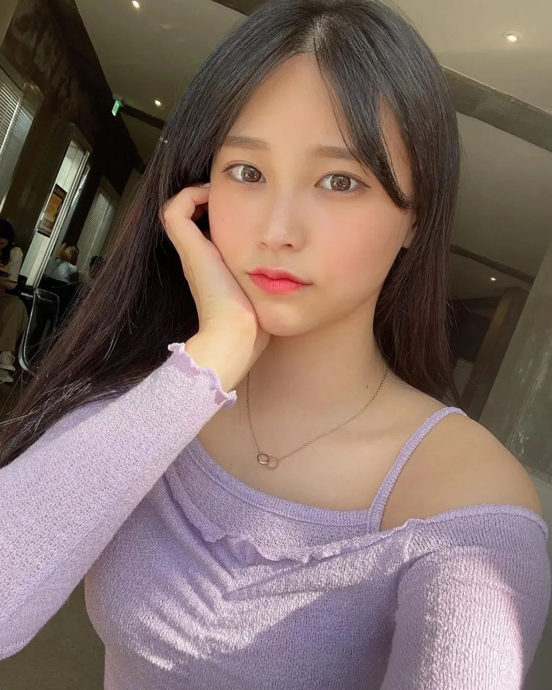 韩国网红朴善珠，青春甜美的阳光美少女