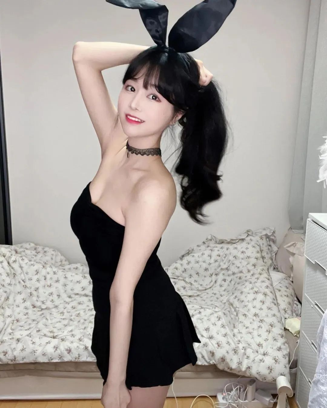 韩国游戏主播Haercy，甜美迷人的气质女神