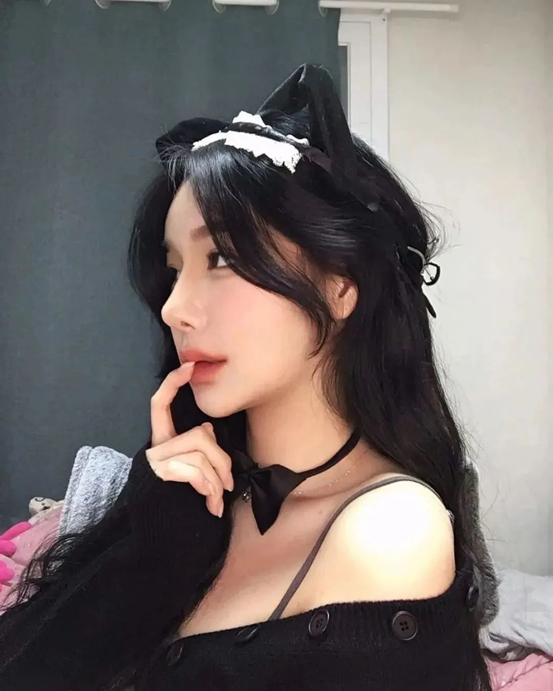 韩国网红hw1102，甜美又性感的气质女神