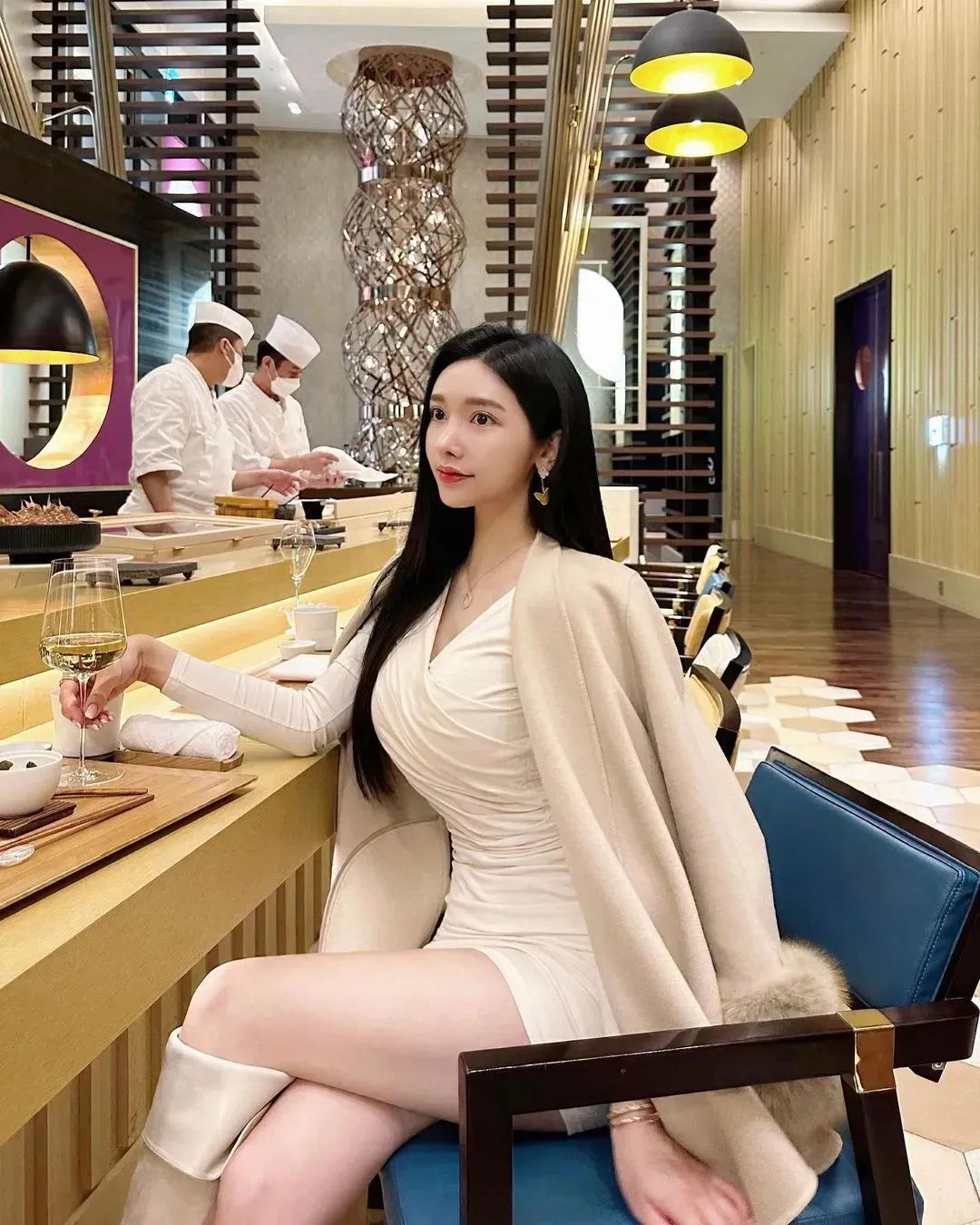 韩国网红anhjj，拥有贵妇气质“名媛风”的气质女神