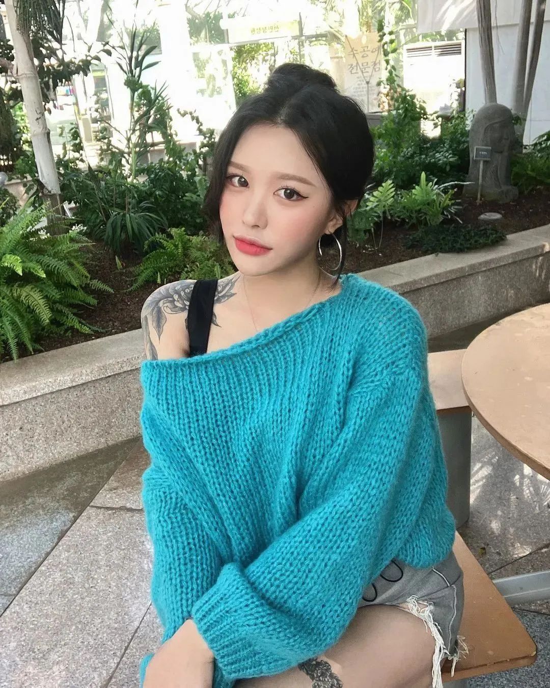 韩国网红siaa，甜美又性感的气质女神