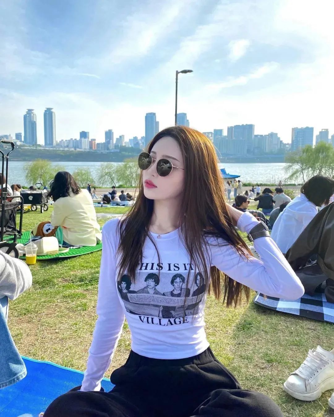 韩国网红dao.ino，拥有顶级神颜的气质女神