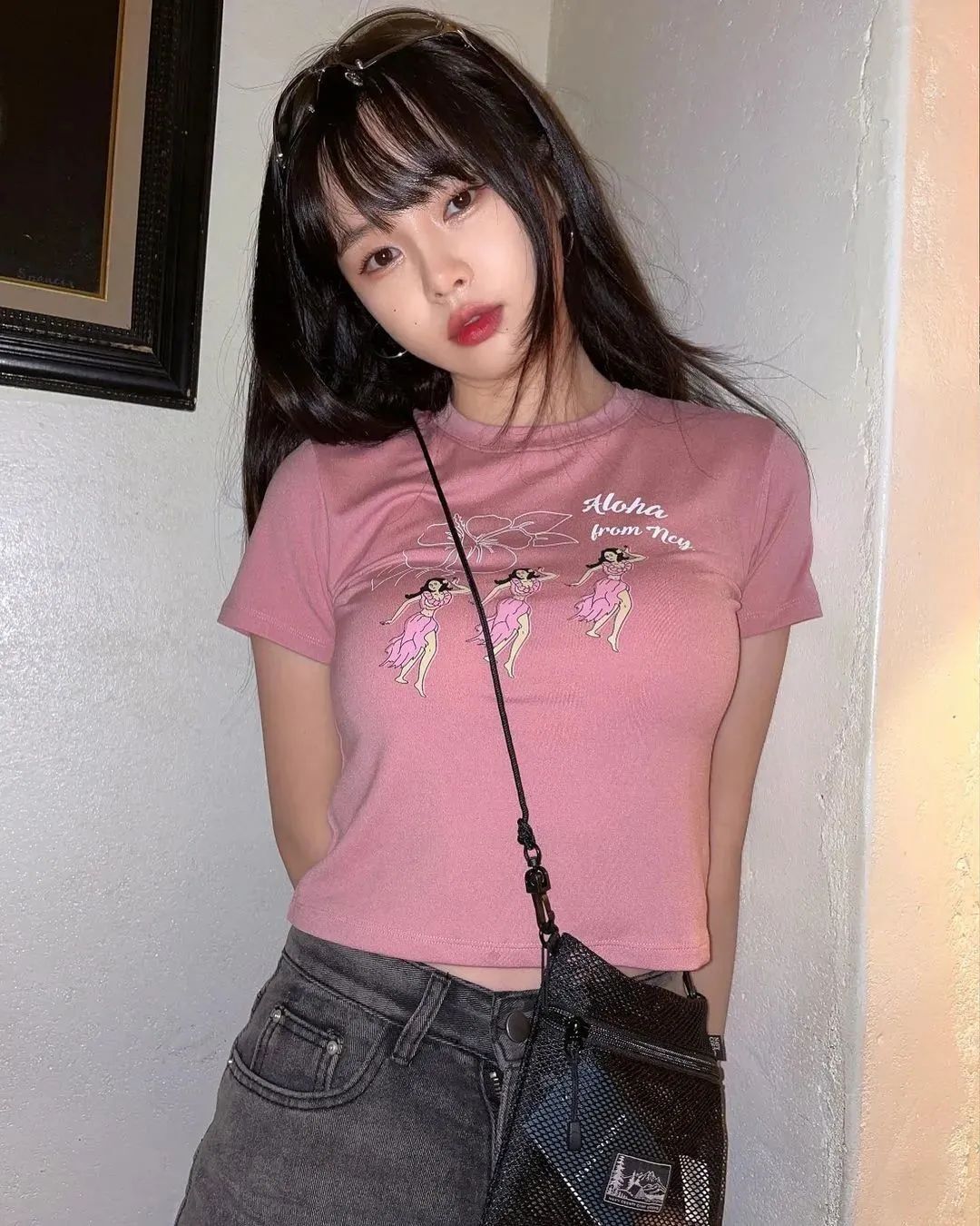 韩国网红金正炫，火辣性感的甜美系女神