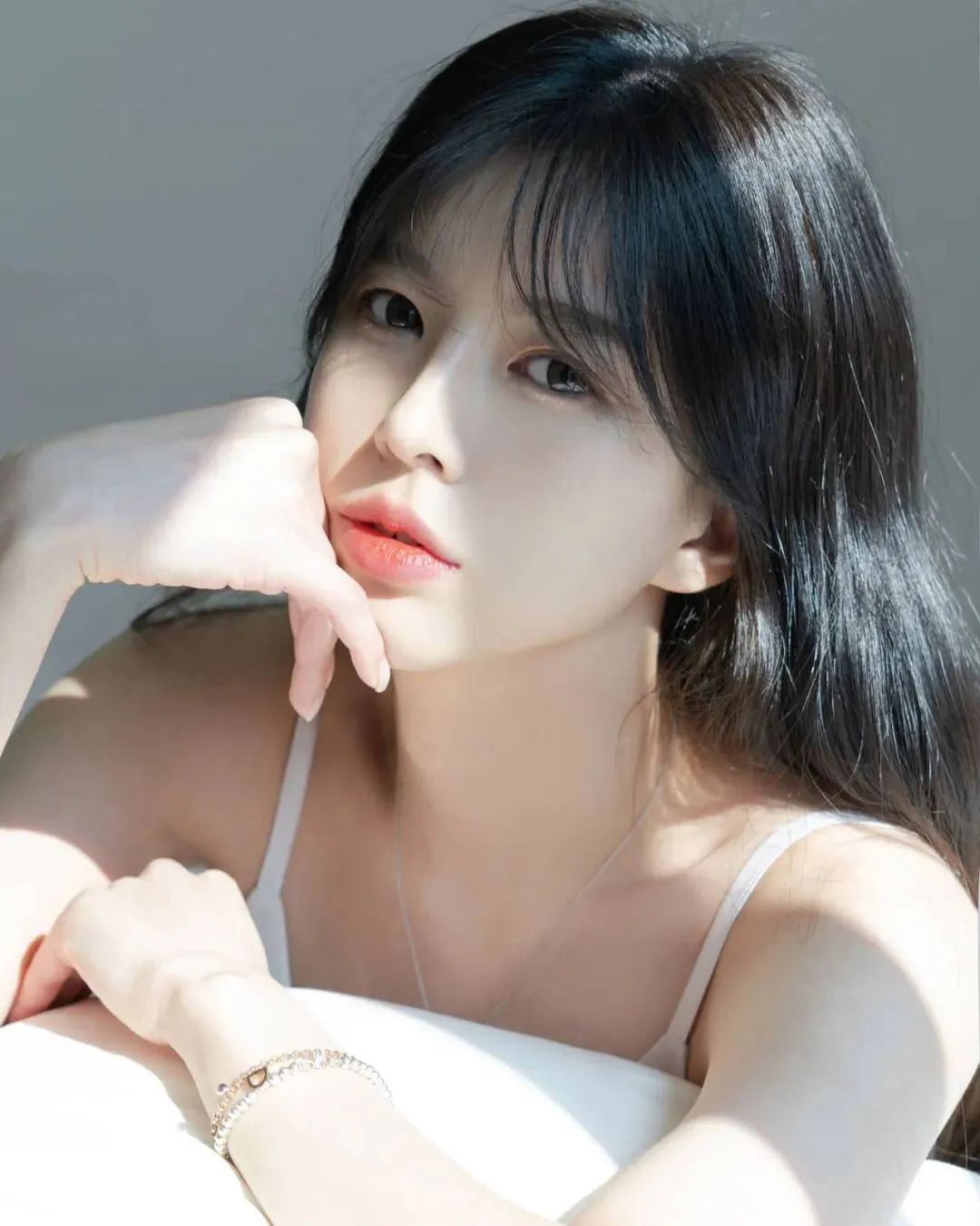韩国网红主播Pu，神似宋慧乔的颜值系女神
